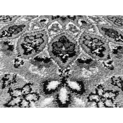 Teppich 200x300 cm LUCHO oval - grau