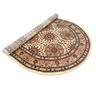 Teppich 60x100 cm LUCHO oval - creme
