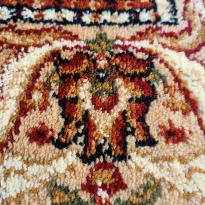 Teppich 60x100 cm LUCHO oval - creme