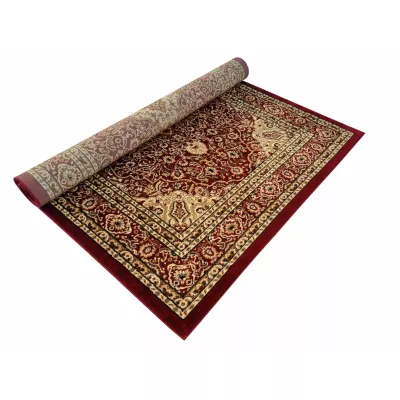 Orientalischer Stückteppich 140x190 cm LUCHO - rot