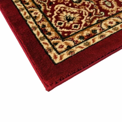 Orientalischer Stückteppich 60x100 cm LUCHO - rot