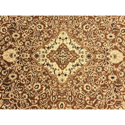 Orientalischer Stückteppich 70x140 cm LUCHO - braun