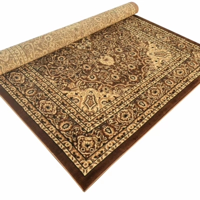 Orientalischer Stückteppich 70x140 cm LUCHO - braun