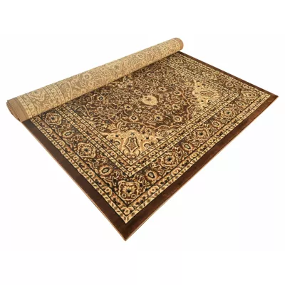 Orientalischer Stückteppich 70x140 cm LUCHO - braun