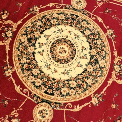 Rechteckiger Teppich 70x140 cm LUCHO - rot