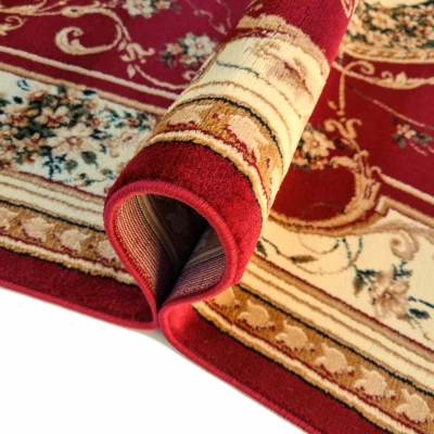 Rechteckiger Teppich 70x140 cm LUCHO - rot