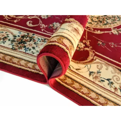 Rechteckiger Teppich 70x140 cm LUCHO - rot