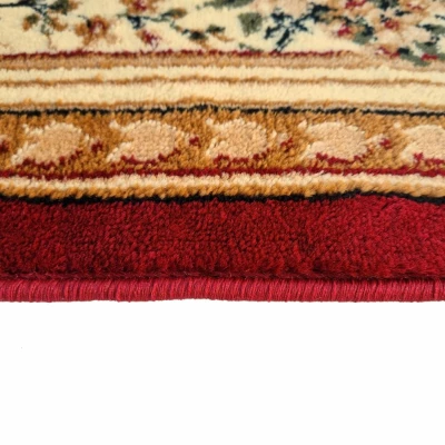 Rechteckiger Teppich 70x140 cm LUCHO - rot