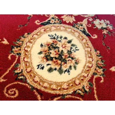 Rechteckiger Teppich 70x140 cm LUCHO - rot