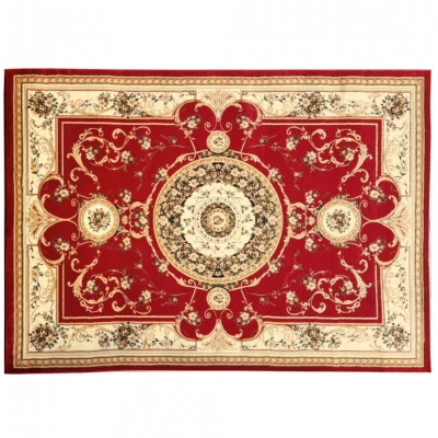 Rechteckiger Teppich 70x140 cm LUCHO - rot