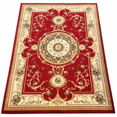 Rechteckiger Teppich 70x140 cm LUCHO - rot