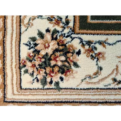 Rechteckiger Teppich 70x140 cm LUCHO - grün