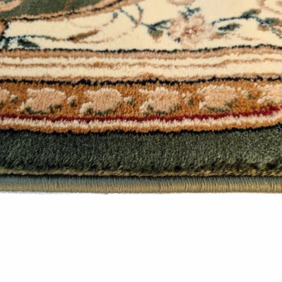 Rechteckiger Teppich 70x140 cm LUCHO - grün