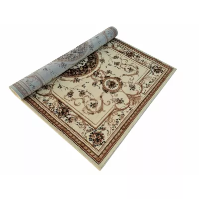 Rechteckiger Teppich 160x220 cm LUCHO - creme