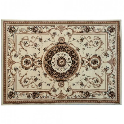 Rechteckiger Teppich 160x220 cm LUCHO - creme