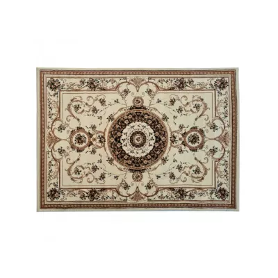 Rechteckiger Teppich 160x220 cm LUCHO - creme