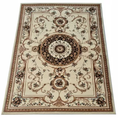 Rechteckiger Teppich 160x220 cm LUCHO - creme
