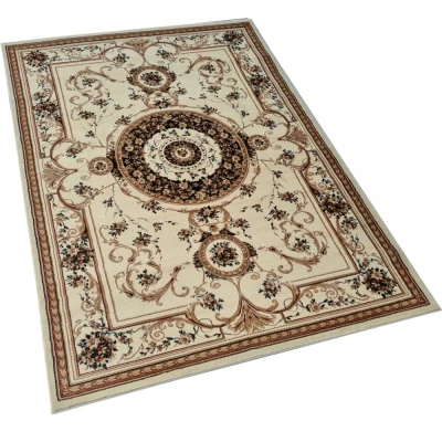 Rechteckiger Teppich 160x220 cm LUCHO - creme