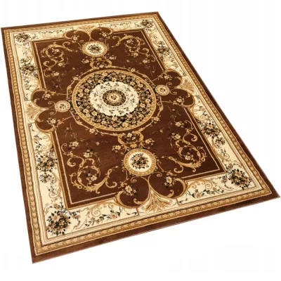 Rechteckiger Teppich 160x220 cm LUCHO - braun