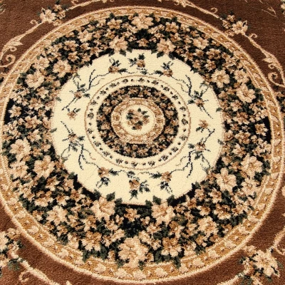 Rechteckiger Teppich 160x220 cm LUCHO - braun