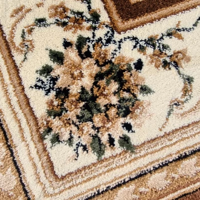 Rechteckiger Teppich 160x220 cm LUCHO - braun