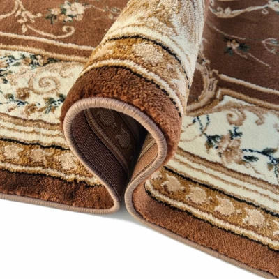 Rechteckiger Teppich 160x220 cm LUCHO - braun
