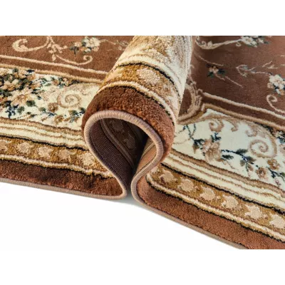 Rechteckiger Teppich 160x220 cm LUCHO - braun