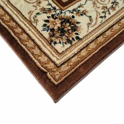 Rechteckiger Teppich 160x220 cm LUCHO - braun