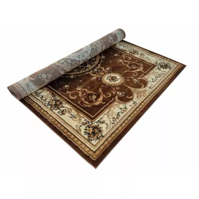 Rechteckiger Teppich 160x220 cm LUCHO - braun