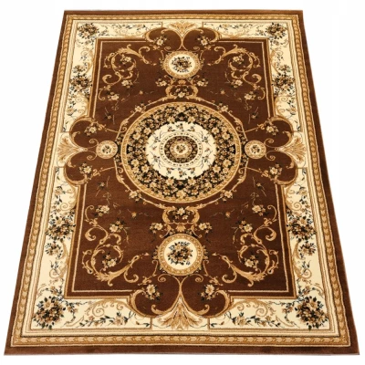 Rechteckiger Teppich 70x140 cm LUCHO - braun