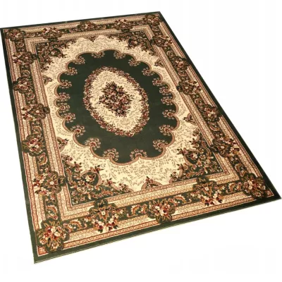 Klassischer Stückteppich 160x220 cm LUCHO - grün