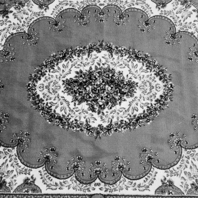 Klassischer Teppich 250x350 cm LUCHO - grau