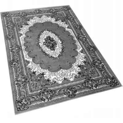 Klassischer Teppich 250x350 cm LUCHO - grau