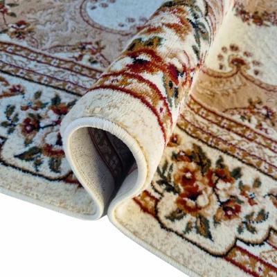 Klassischer Stückteppich 160x220 cm LUCHO - creme