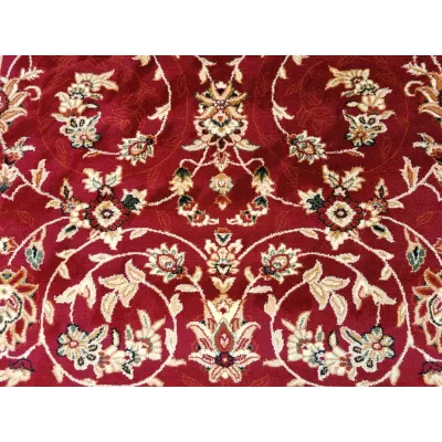 Gemusterter Stückteppich 160x220 cm LUCHO - rot