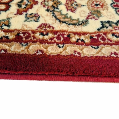 Gemusterter Stückteppich 160x220 cm LUCHO - rot