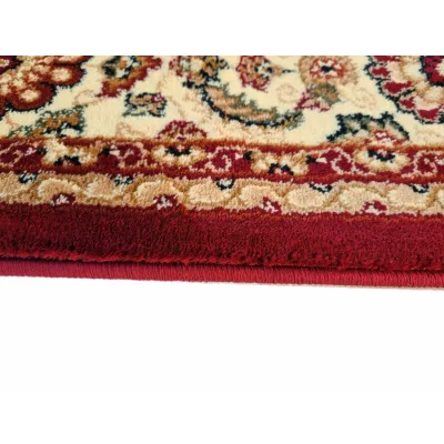 Gemusterter Stückteppich 160x220 cm LUCHO - rot