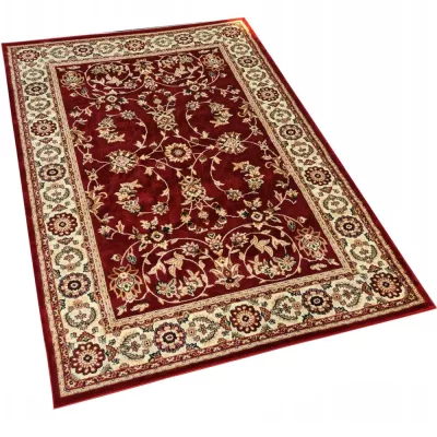 Gemusterter Stückteppich 160x220 cm LUCHO - rot