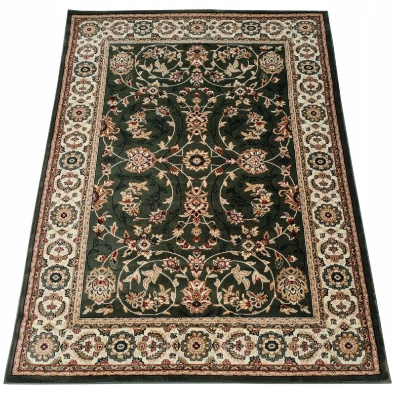 Gemusterter Stückteppich 200x300 cm LUCHO - grün