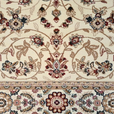 Gemusterter Stückteppich 160x220 cm LUCHO - creme