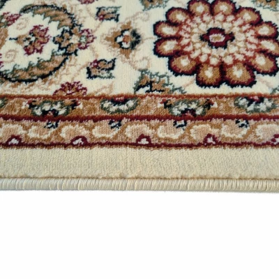 Gemusterter Stückteppich 160x220 cm LUCHO - creme