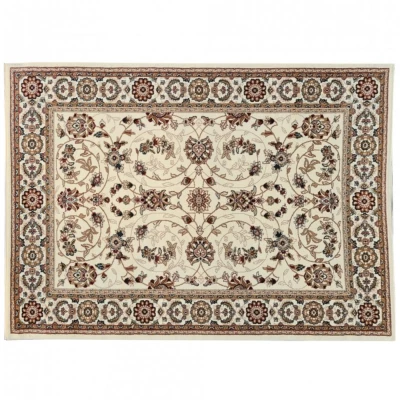 Gemusterter Stückteppich 160x220 cm LUCHO - creme
