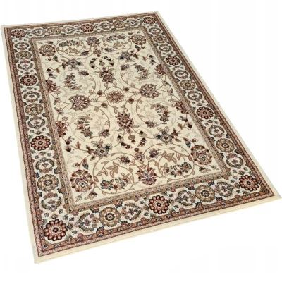 Gemusterter Stückteppich 160x220 cm LUCHO - creme