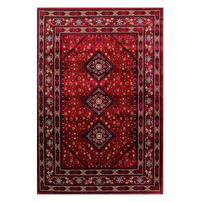 Teppich 80x150 cm ADELANTO 1 - gemustert / rot