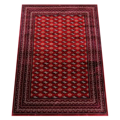 Teppich 80x150 cm ADELANTO 2 - gemustert / rot