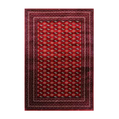 Teppich 80x150 cm ADELANTO 2 - gemustert / rot