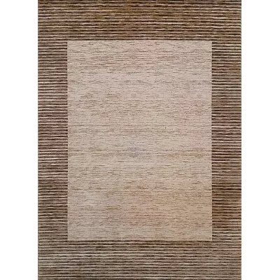 Rechteckiger Stückteppich 80x150 GALT 3 - beige / braun