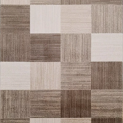 Rechteckiger Stückteppich 200x290 GALT 4 - beige / braun