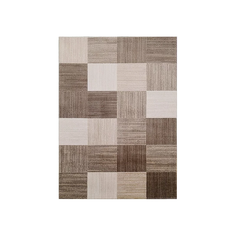 Rechteckiger Stückteppich 200x290 GALT 4 - beige / braun