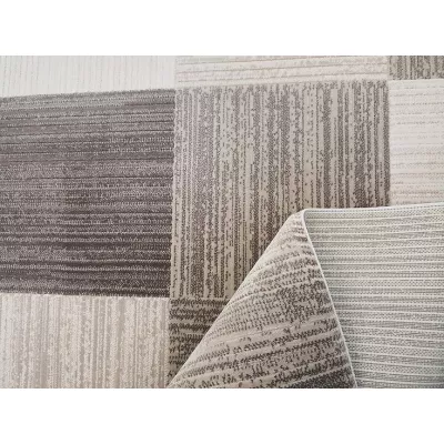 Rechteckiger Stückteppich 200x290 GALT 4 - beige / braun